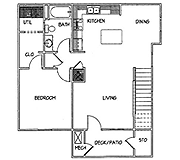 Floorplan-1bd/1Bath